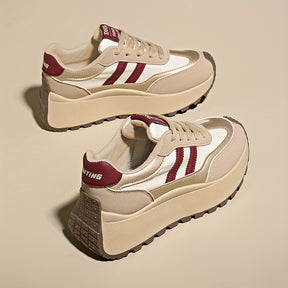Comfort Chic Platform Trainers