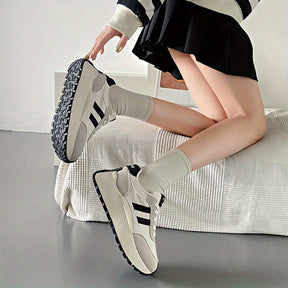 Comfort Chic Platform Trainers