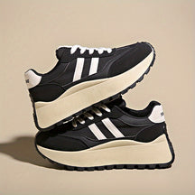 Comfort Chic Platform Trainers