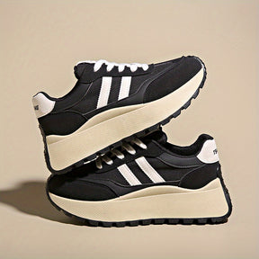 Comfort Chic Platform Trainers