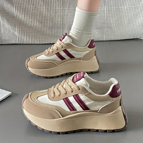 Comfort Chic Platform Trainers