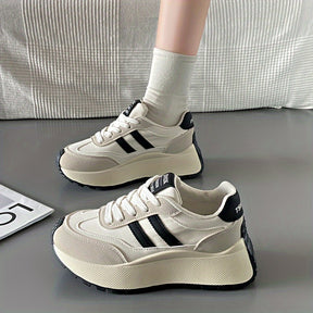 Comfort Chic Platform Trainers